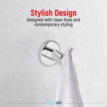 Rainbow Pr708 Hook Metal Material Chrome Finish