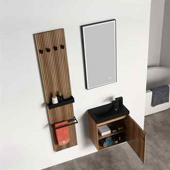 Reims 20 inch Maple Strip Vanity with Sink