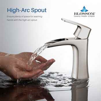 Single Handle Lavatory Faucet – F01 301 Single Faucet Chrome Chrome Top Sink