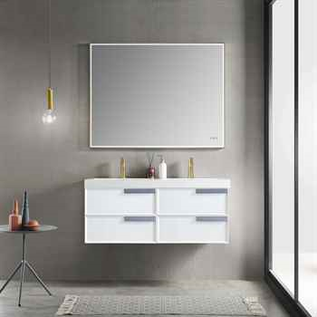 Star 72 inch Matte Grey Vanity