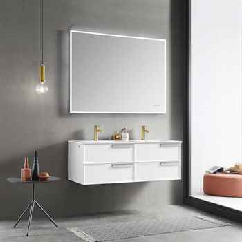 Star 72 inch Matte Grey Vanity