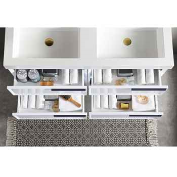 Star 72 inch Matte Grey Vanity