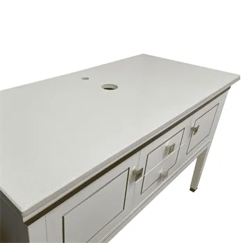 Trenton Messina Bathroom Vanity Counter Top Marble 36" Top Mount Single Sink Single Hole For Faucet