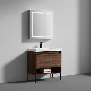 Tulip 36 inch Cali Walnut Vanity