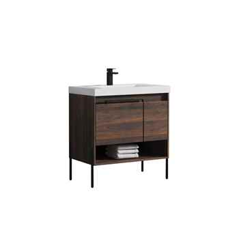Tulip 36 inch Cali Walnut Vanity