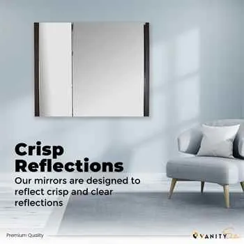 Union City Walnut 32 1/4" Medicine Cabinet