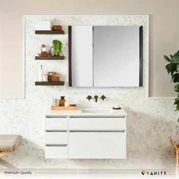 Union City Walnut 32 1/4" Medicine Cabinet