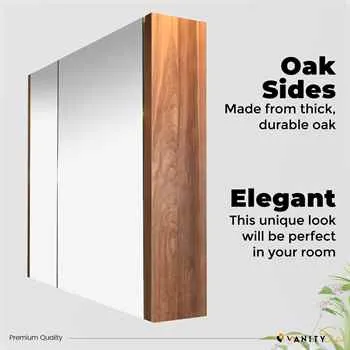 Union City Walnut 32 1/4" Medicine Cabinet