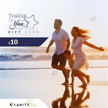 VANITY SALE Elegant Thank You Gift Cards 10 dollars – Stylish Design Cards