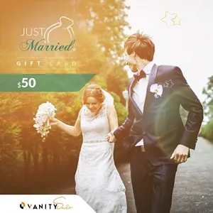 VANITY SALE Useful Just Married Gift Cards $50 – The New Versions of Presents