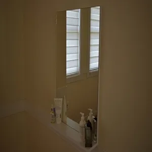 Vanitysale Bathroom Mirror 23.6 inch White Shelve Mirror