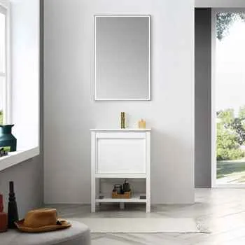 Vienna 24" White Bathroom Vanity