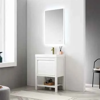 Vienna 24" White Bathroom Vanity