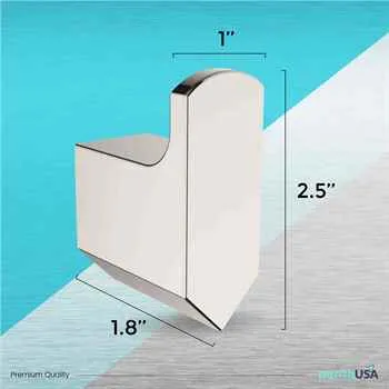 Viola 4608 Hook Metal Material Chrome Finish