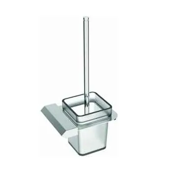 Viola 4613 Brush Holder Metal Material Chrome Finish