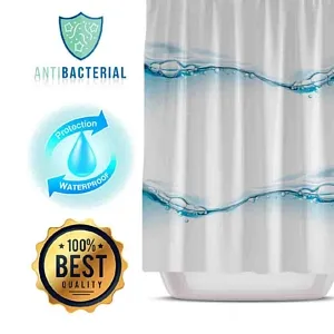 Water Drop Shower Curtain 