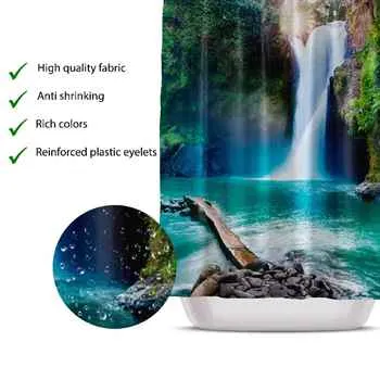 Waterfall Shower Curtain 