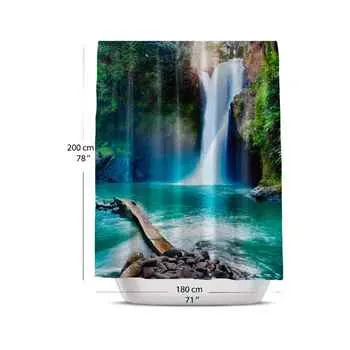 Waterfall Shower Curtain 