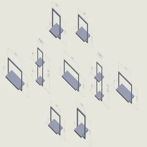 Woody Metal and Solid Wood Wall Shelf Unit Nine Shelves - An Extra 9% off