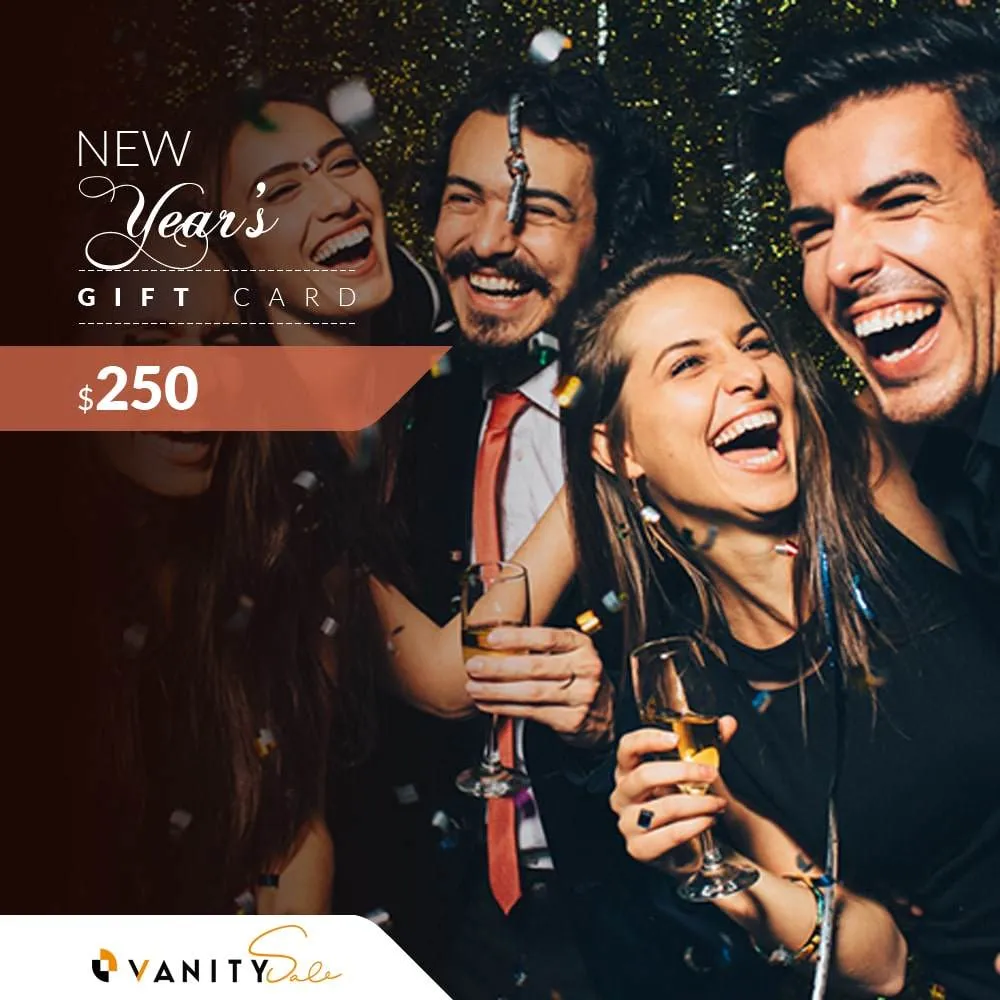 VANITY SALE Contemporary New Year Gift Cards $250 –   Various Cheap Presents