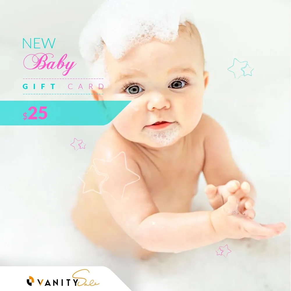VANITY SALE Useful New Baby Gift Cards $25 – The New Versions of Presents
